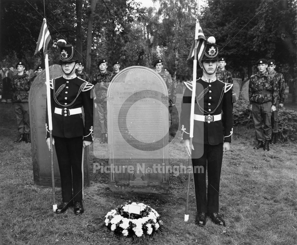 Gravestone of Samuel Morley VC, General Cemetery, Nottingham, 1985