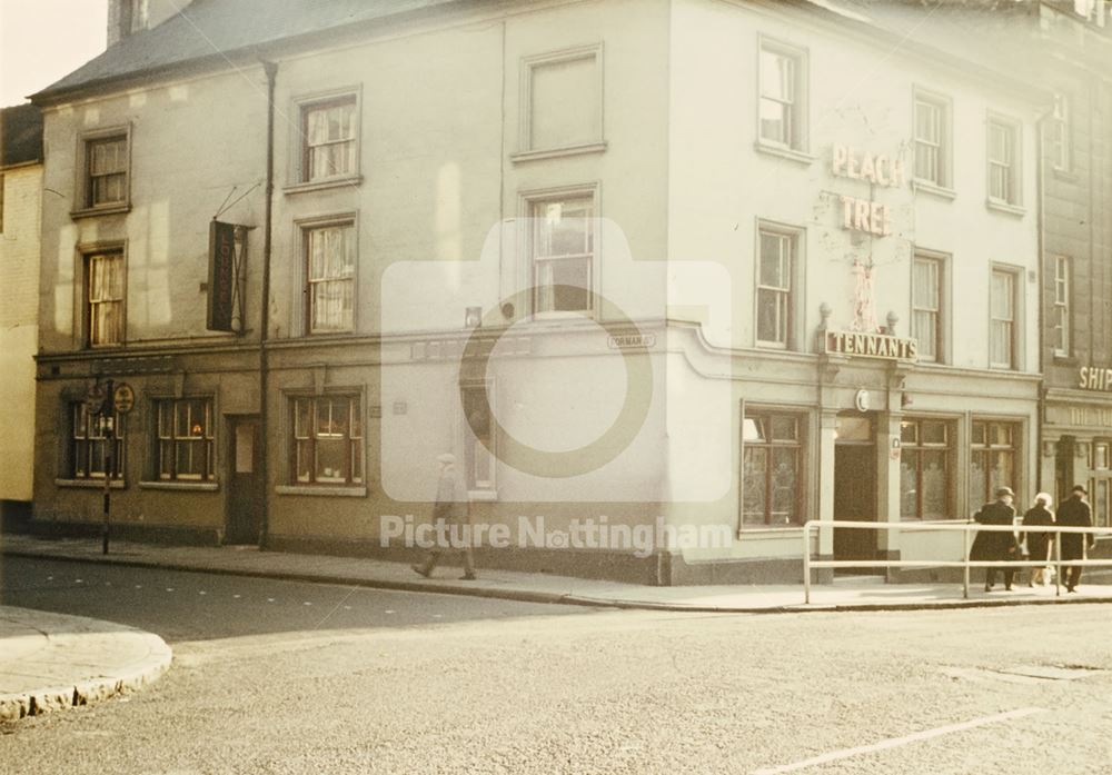 The Peach Tree public house, off Theatre Square - This location was used in 'Saturday Night and Sund