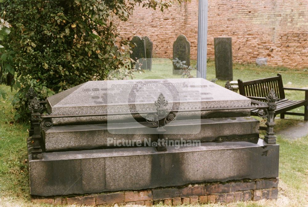 Grave of Arthur Shrewsbury, Nottingham and England Cricketer