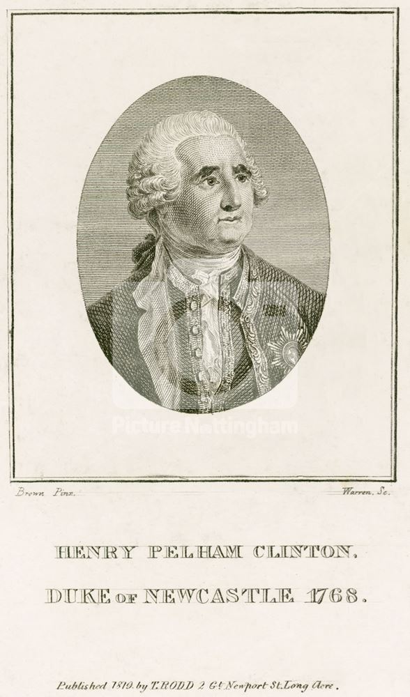 Henry Pelham Clinton, 2nd Duke of Newcastle, 1819