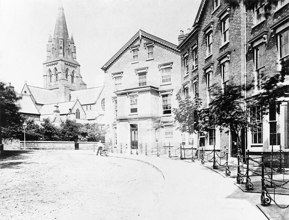 Wellington Circus and St Barnabas Cathedral