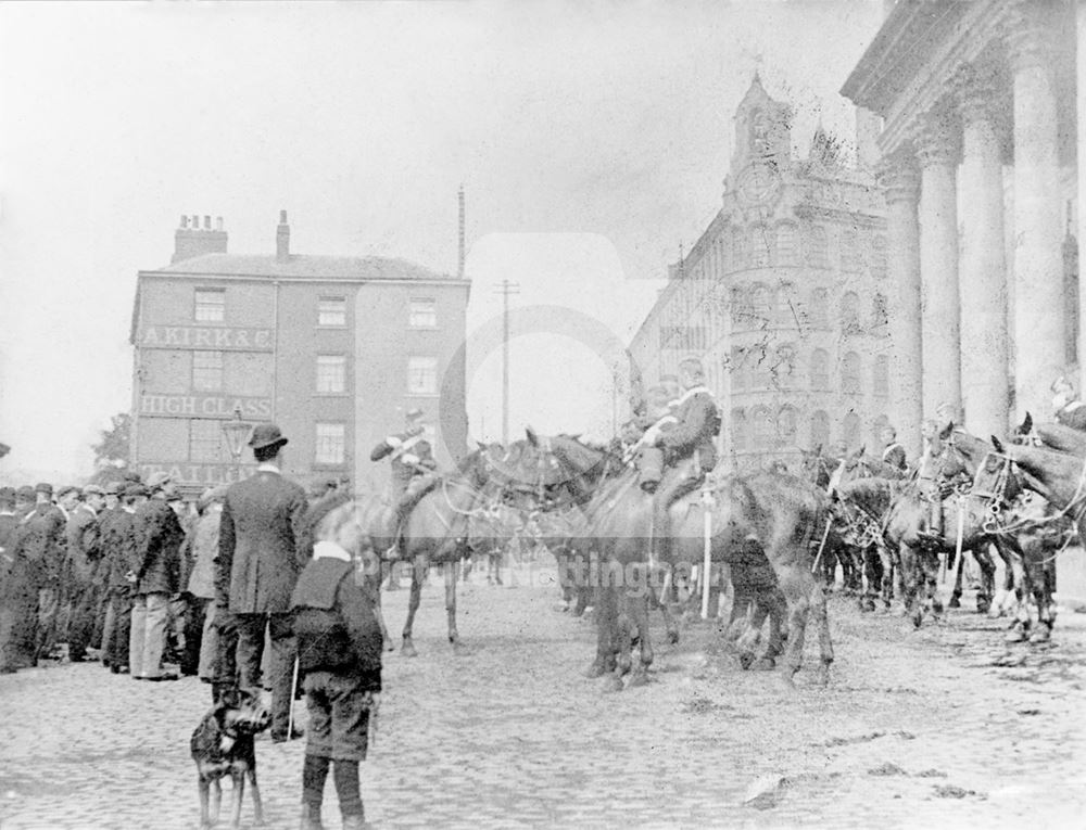 South Notts Hussars, Theatre Square