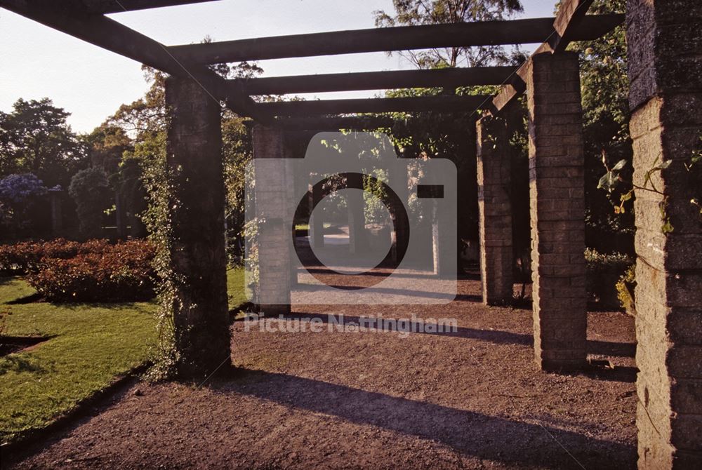 The arboretum on a late Summers evening.