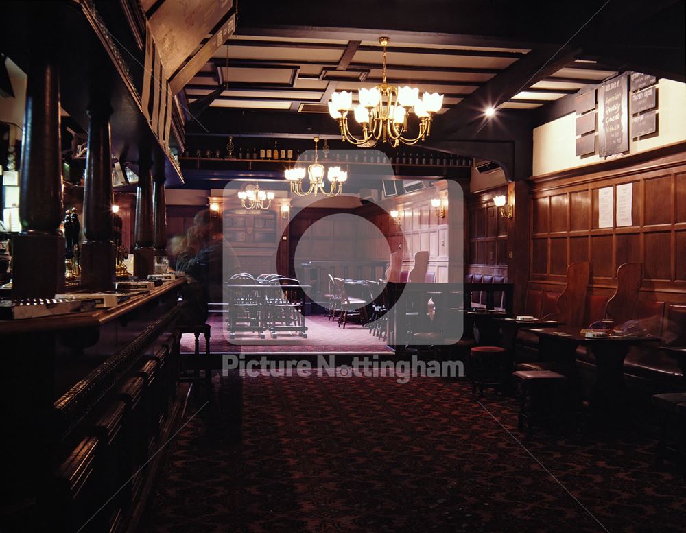 Interior of the Bell Inn, Angel Row