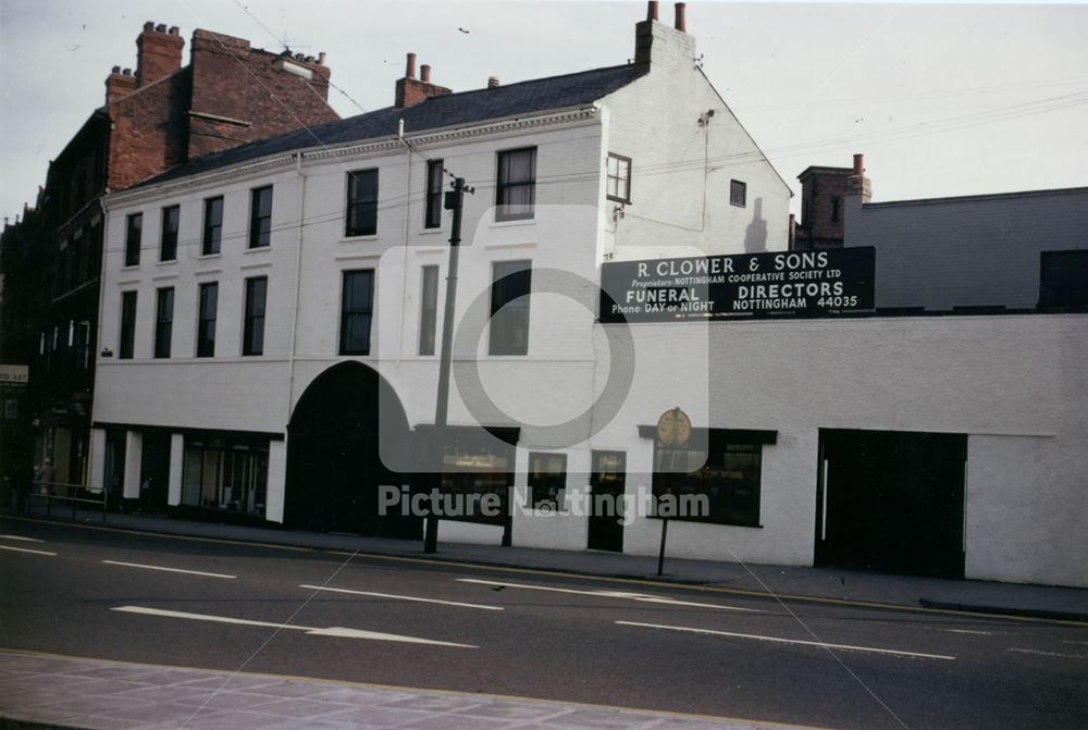 R Clower & Sons, Derby Road, Canning Circus, 1968