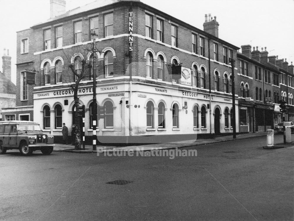 Gregory Hotel, Ilkeston Road, Radford, Nottingham, 1966