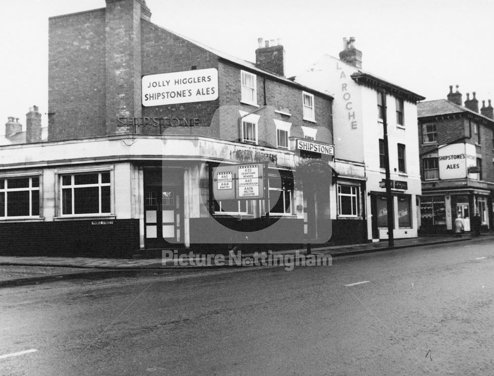 Jolly Higglers public house, Ilkeston Road, Radford, 1966