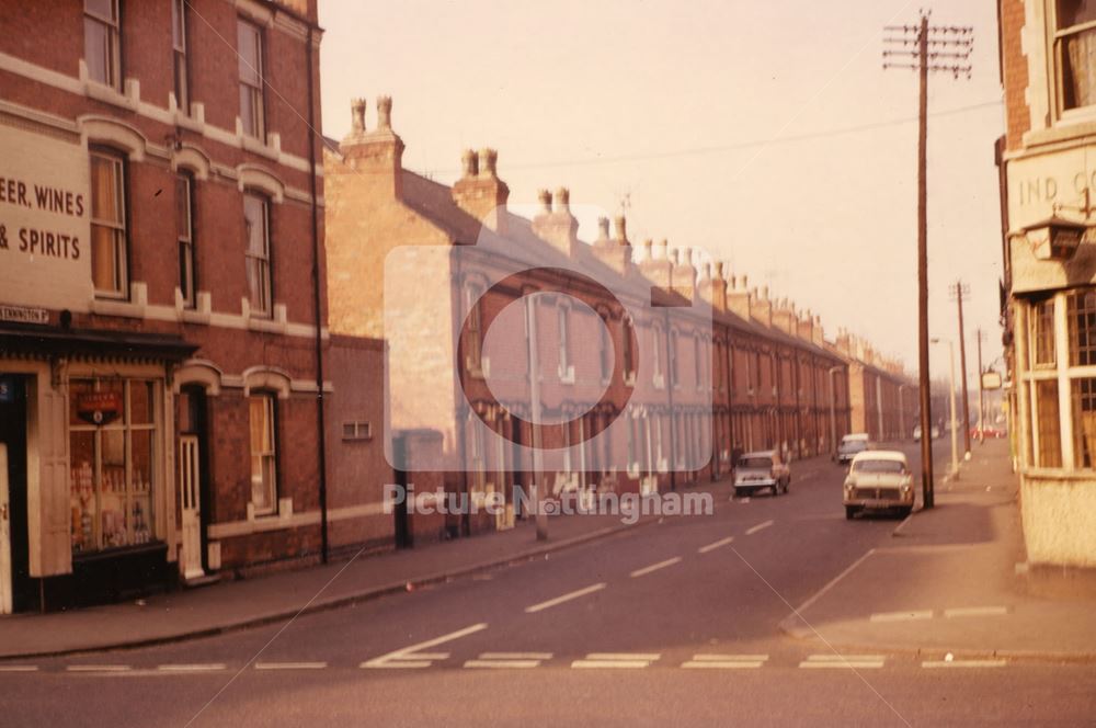 Kennington Road, Radford, 1968