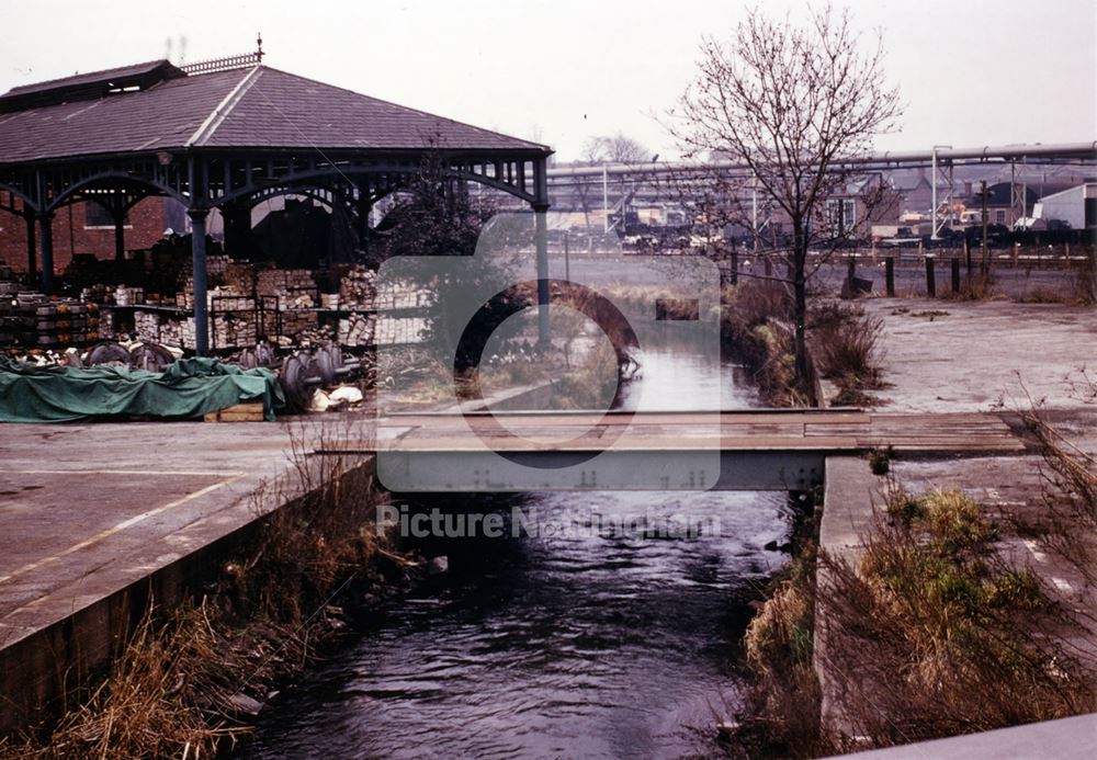 River Leen, Faraday Road, 1968