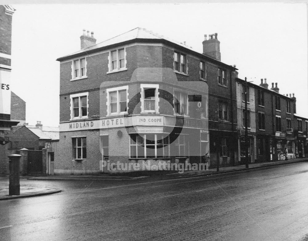 Midland Hotel, Wollaton Road,Radford, 1966