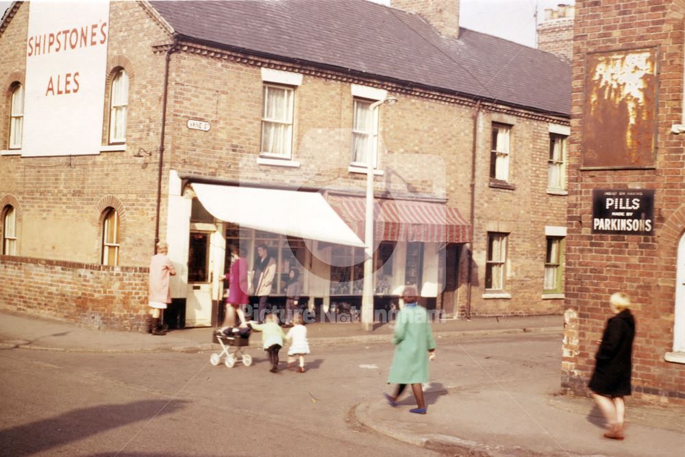 Vane Street, Radford Bridge Road, Radford, 1968