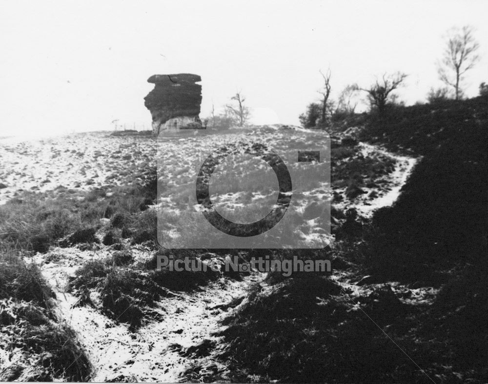 Hemlock Stone, Coventry Lane, Stapleford, 1966