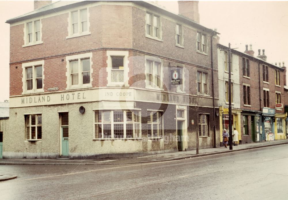 Midland Hotel, Ilkeston Road, Radford, 1966