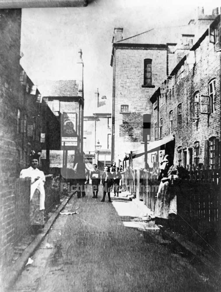 Bywell Street, Mansfield Road, 1895