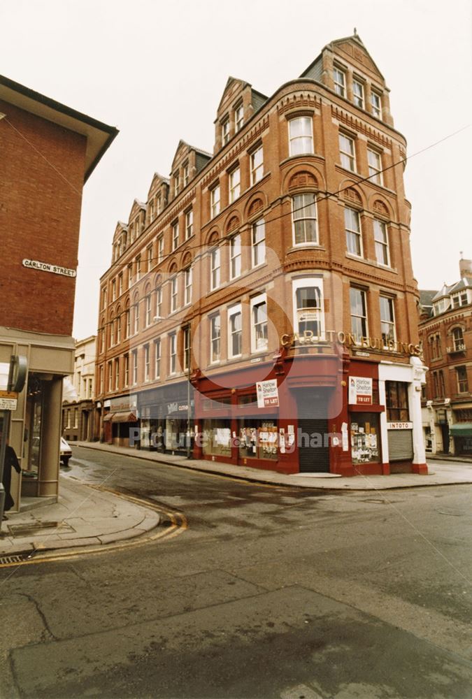 Broad Street viewed from Carlton Street, 1986