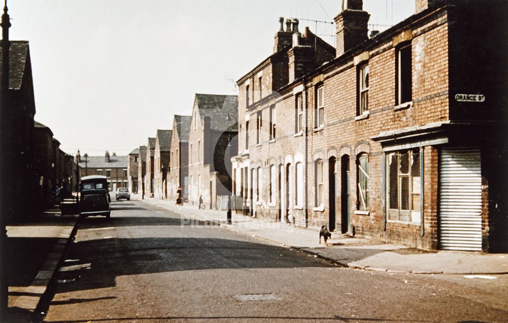 Bunbury Street, Meadows, Nottingham, c 1966 - 1971