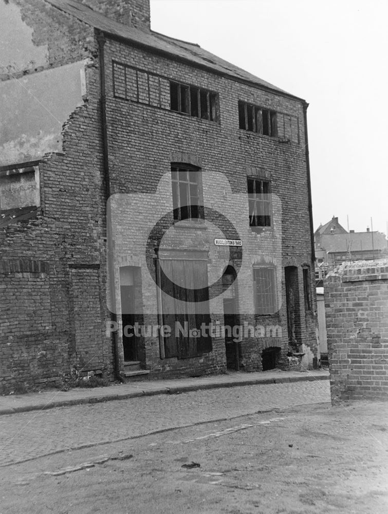 Burke Street, Radford, 1958