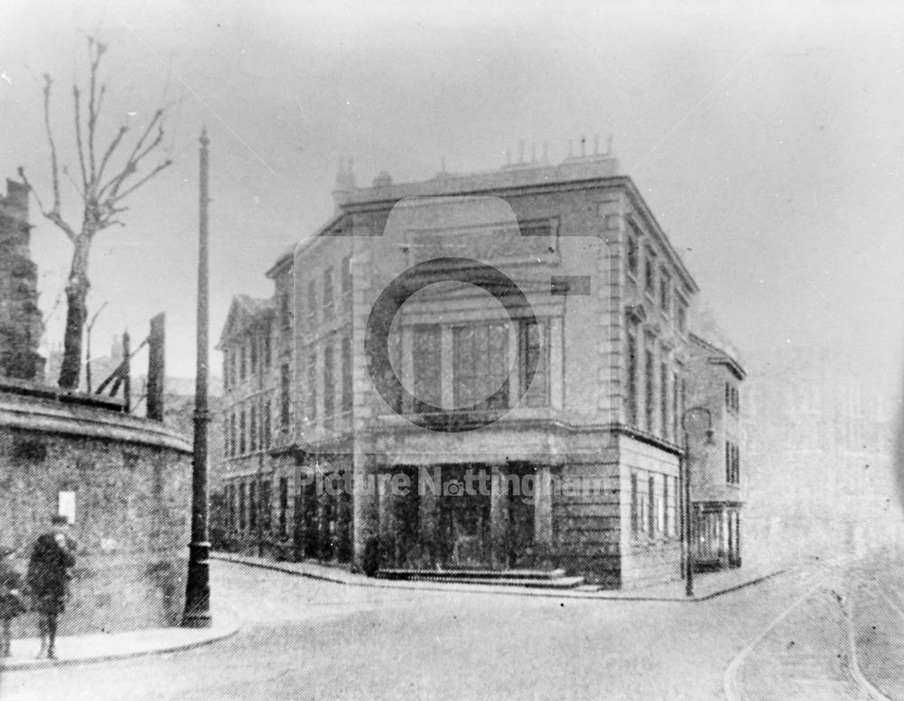 Post Office, Albert Street, Nottingham, c 1860