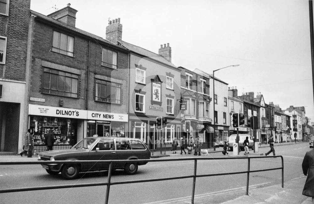 Alfreton Road, Radford 1976