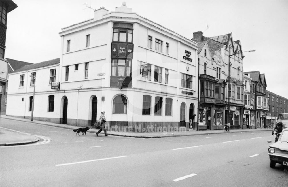 Alfreton Road, Radford 1976