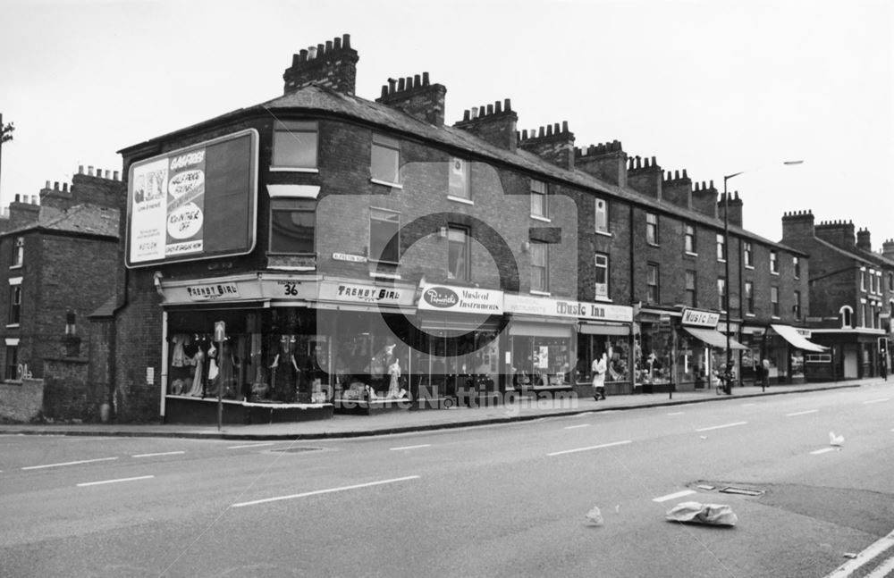 Alfreton Road, Radford 1976