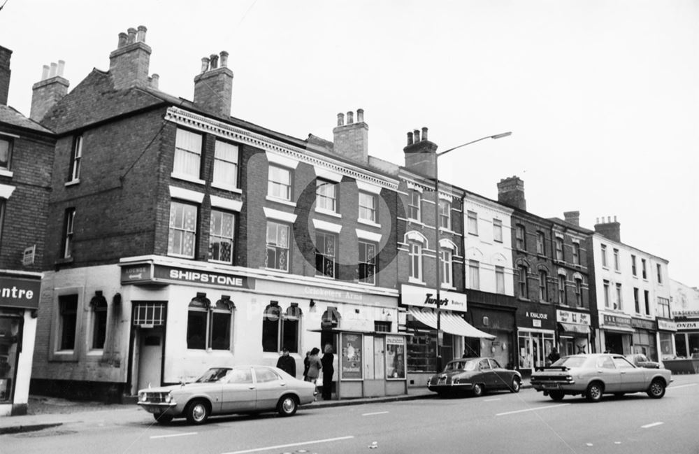 Alfreton Road, Radford 1976