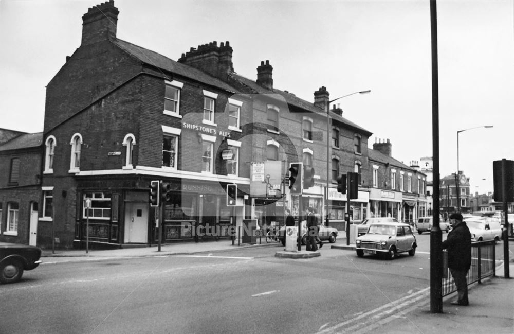 Alfreton Road, Radford 1976