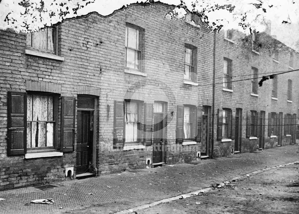 Alfred Street, Off Boden Street, Radford, 1912