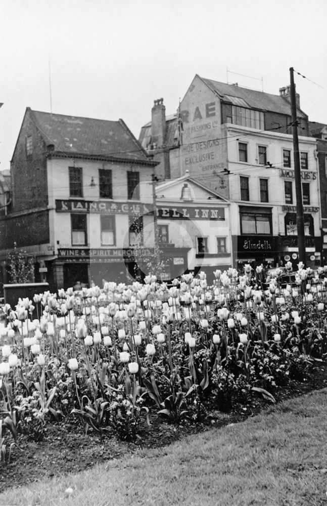 Bell Inn, Angel Row, c1955