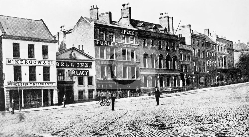 Angel Row, c 1880