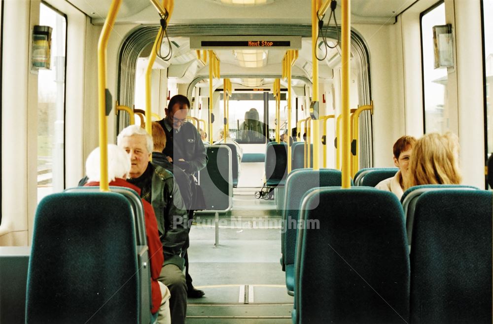 Tram Interior, Nottingham Express Transit, 2004