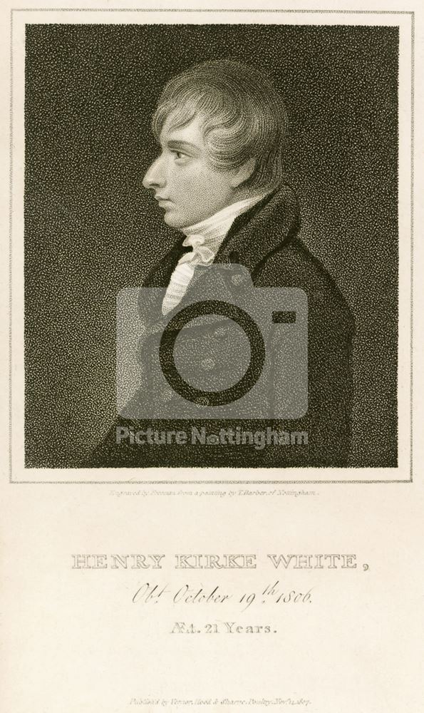 White, Henry Kirke, 1807, aged 21 years.