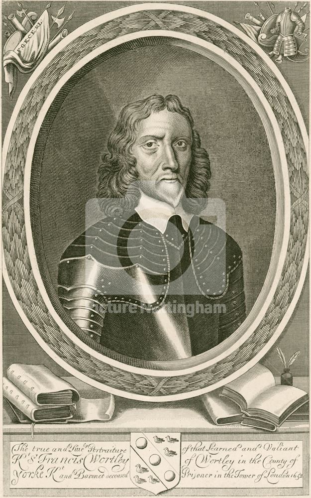 Sir Francis Wortley, MP for East Retford, 1624-25