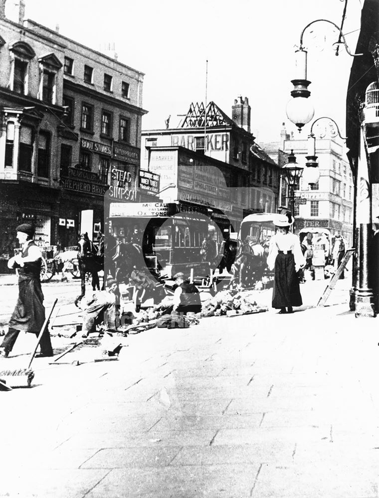 Angel Row, c 1900