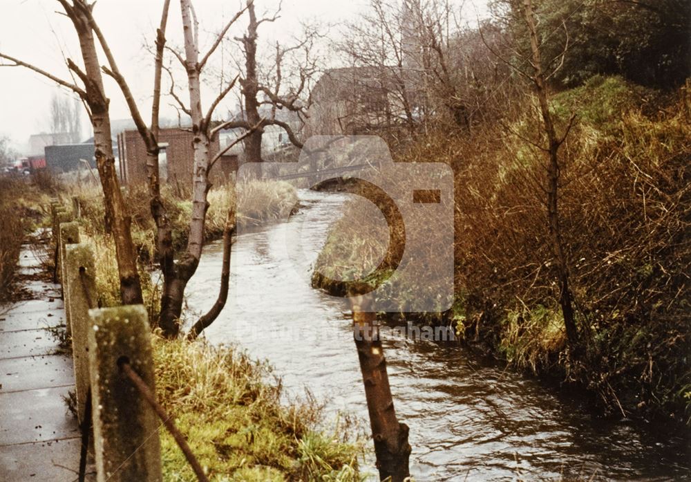 River Leen, Radford, 1966