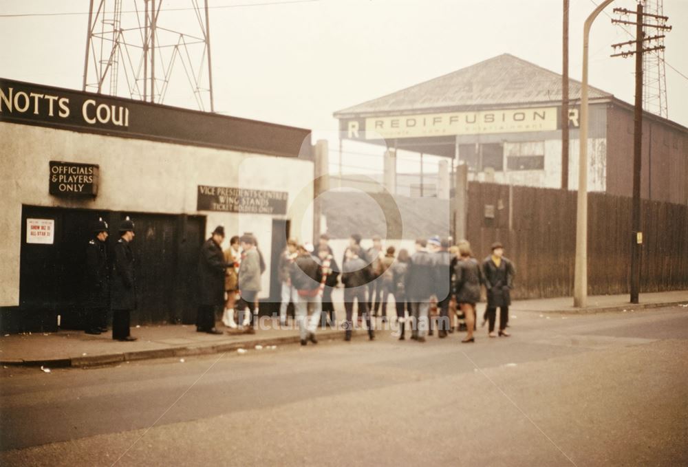 Notts County Football Club Grounds, 1968