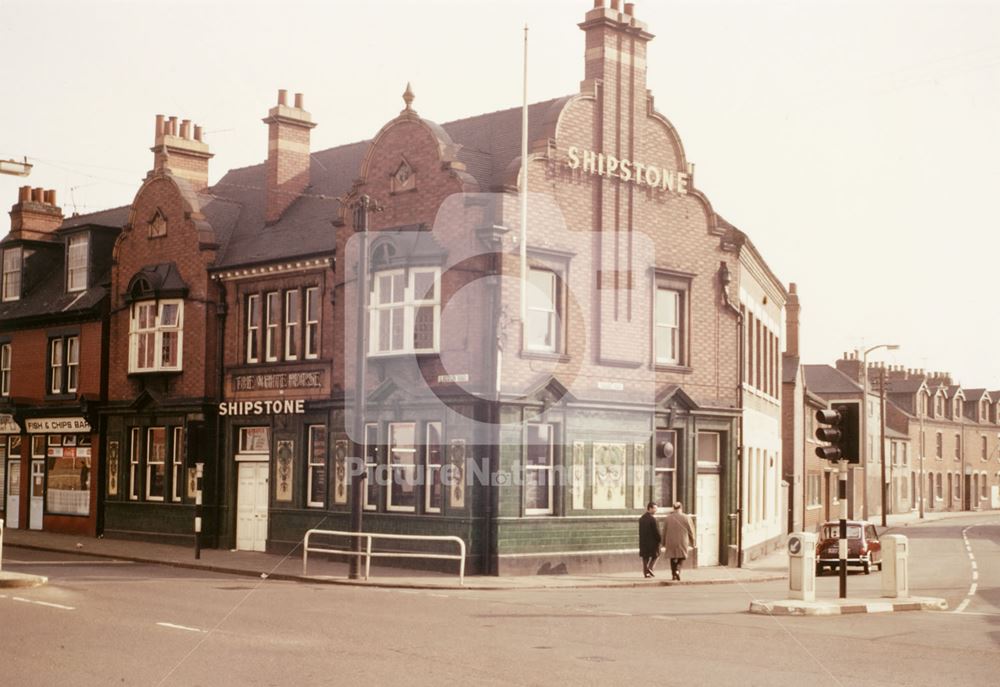 The White Horse Public House, Radford 1968