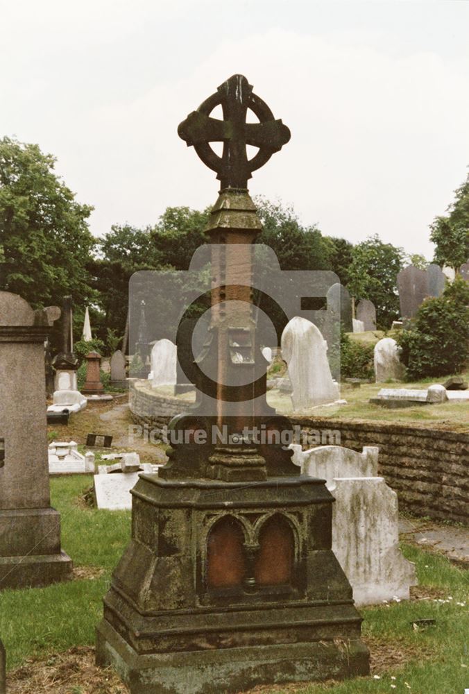 Grave of Marriott Ogle Tarbotton, Church Cemetery, 1987