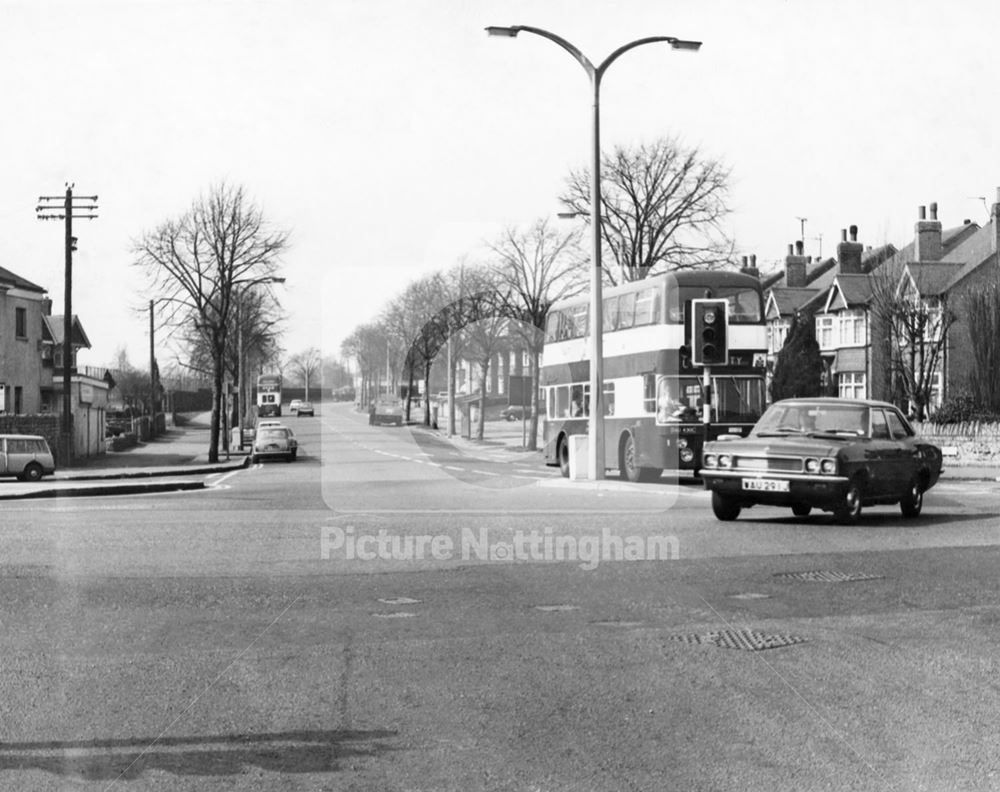 Aspley Lane, Bobbers Mill, 1973