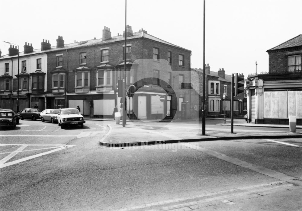 Arkwright Street, Meadows, 1978