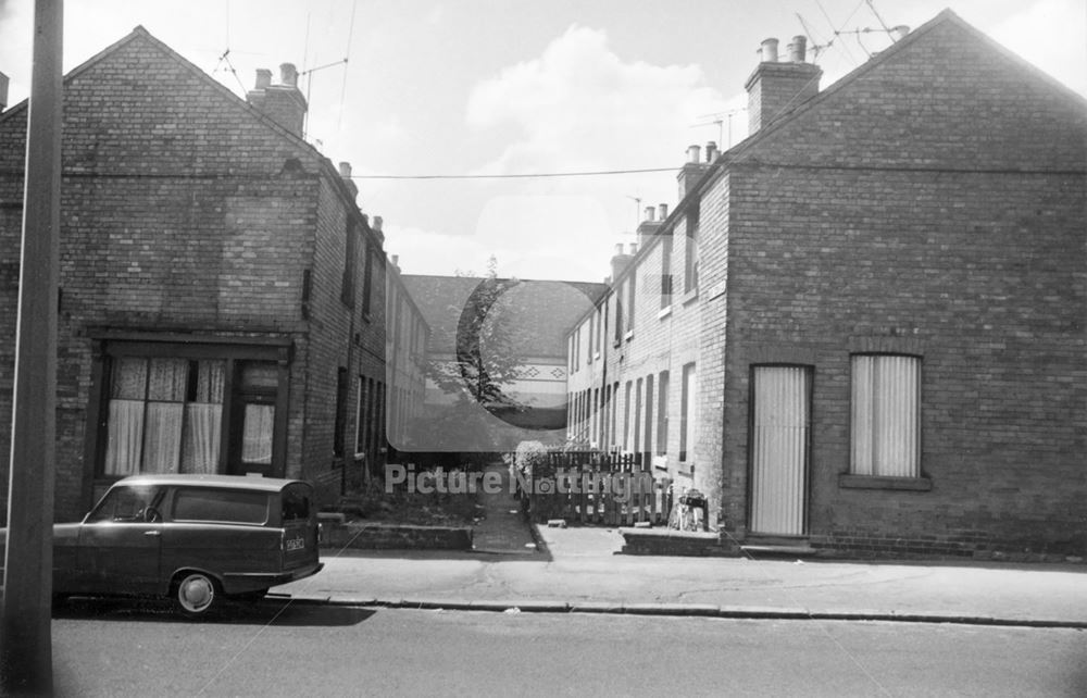 Bank Terrace, Oak Street, Carrington, 1976