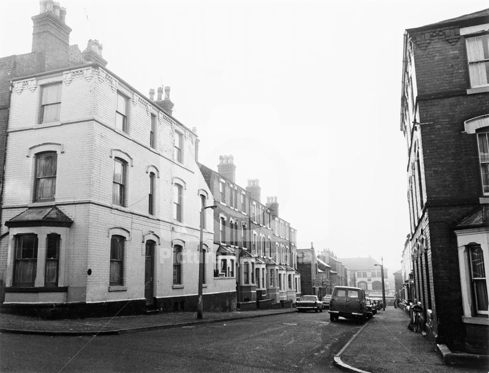 Belper Road, Hyson Green, 1977