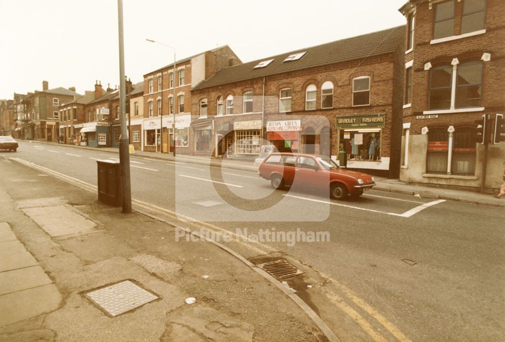 Bentinck Road, Radford, 1986