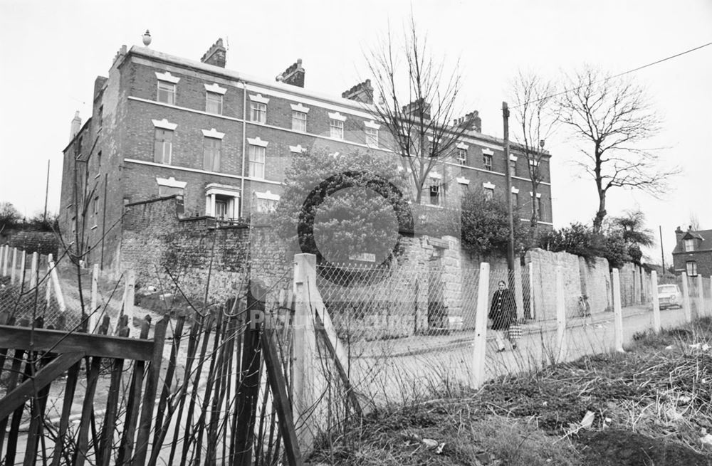 Belvoir Terrace, Belvoir Hill, Sneinton, 1977