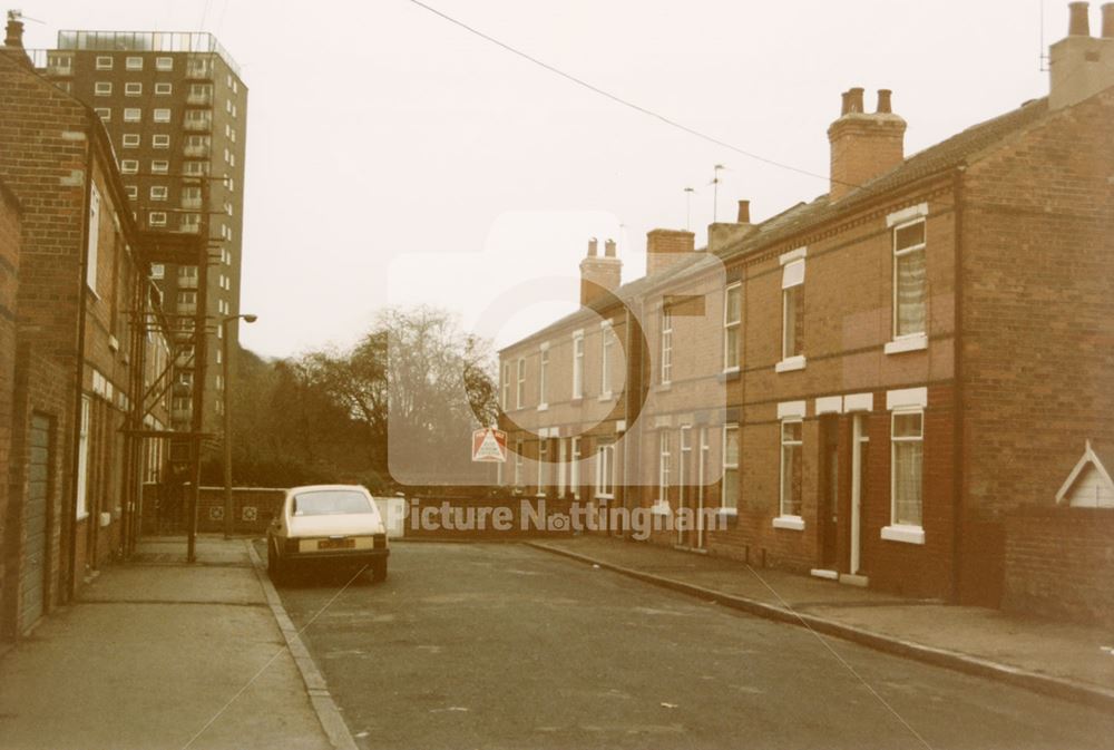 Bradbury Street, Sneinton, 1985