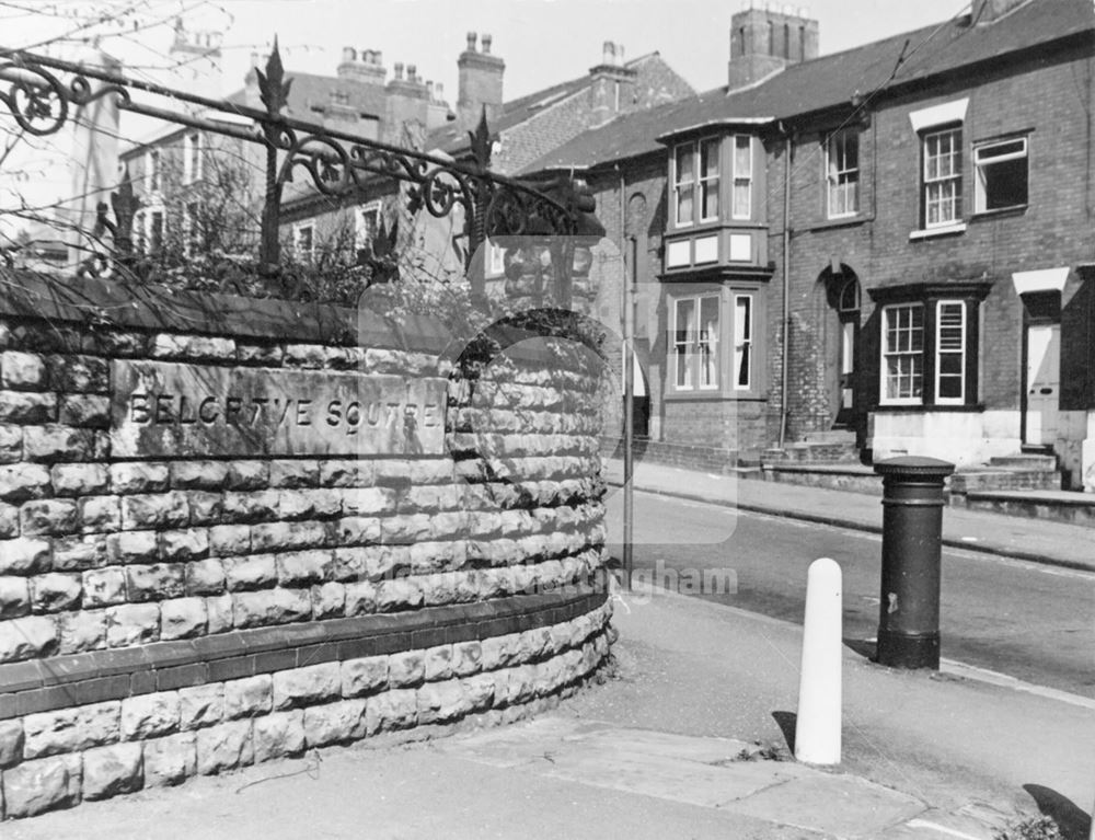 Belgrave Square Remains, off Goldsmith Street, 1971