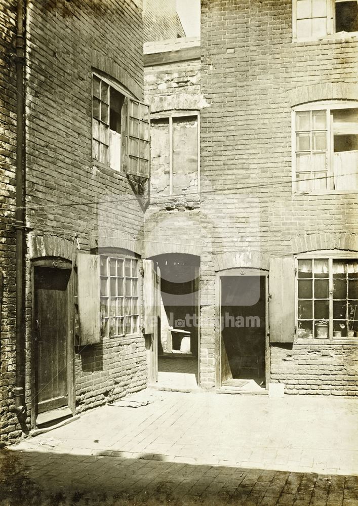 Daykin's Yard, Barker Gate, Lace Market, 1919