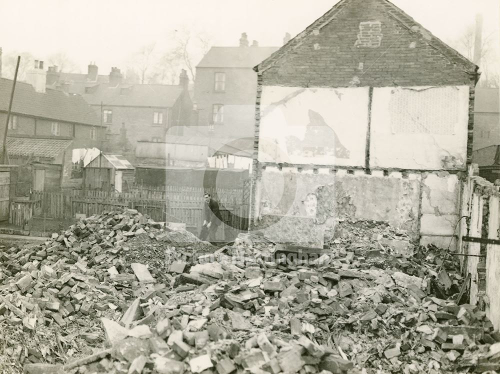 Birch's Row, Church Street, Basford, 1931-2