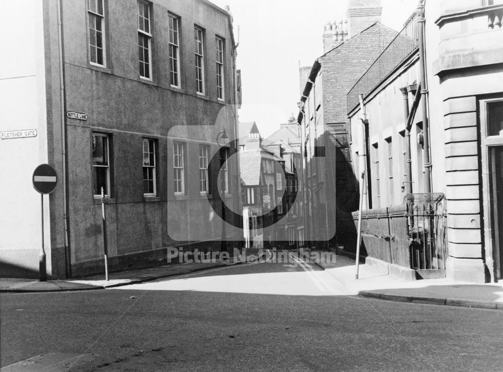 Bottle Lane, 1971