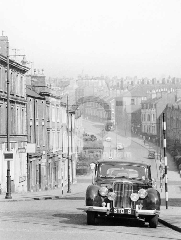 Dryden Street, Nottingham, c 1950s-60s